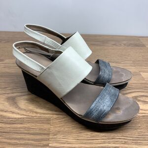 COCLICO Mandrake cork wedge‎ heel leather sandal Sundance Womens US 9.5 EU 40.5